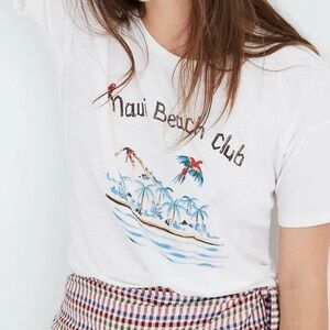 MADEWELL Maui Beach Club Women’s T-Shirt Size S NWT